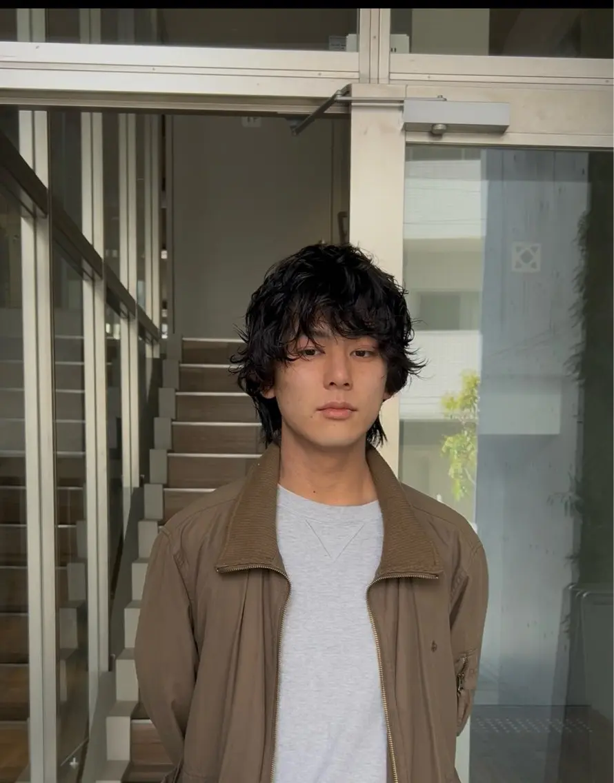 ショート カット パーマ 似合わせパーマ 渡辺尚暉のヘアスタイル