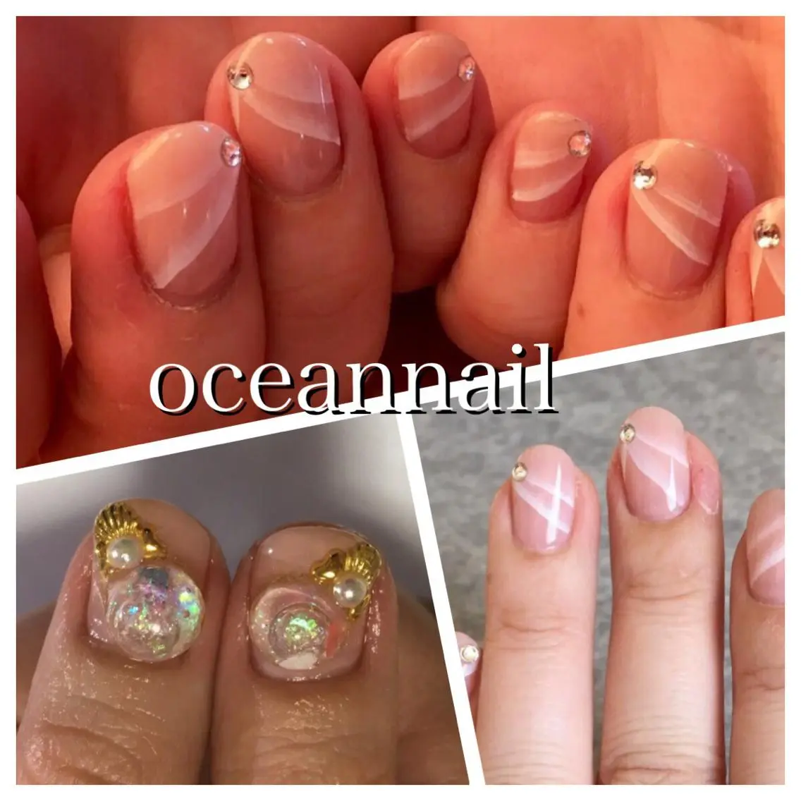 ネイル ワンカラーネイル プライベートサロン oceannailのネイルデザイン