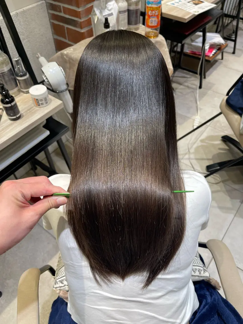 ロング カット ヘアカラー 縮毛矯正 ⭐️21周年記念⭐️ 特別価格◎塚原廣太郎のヘアスタイル