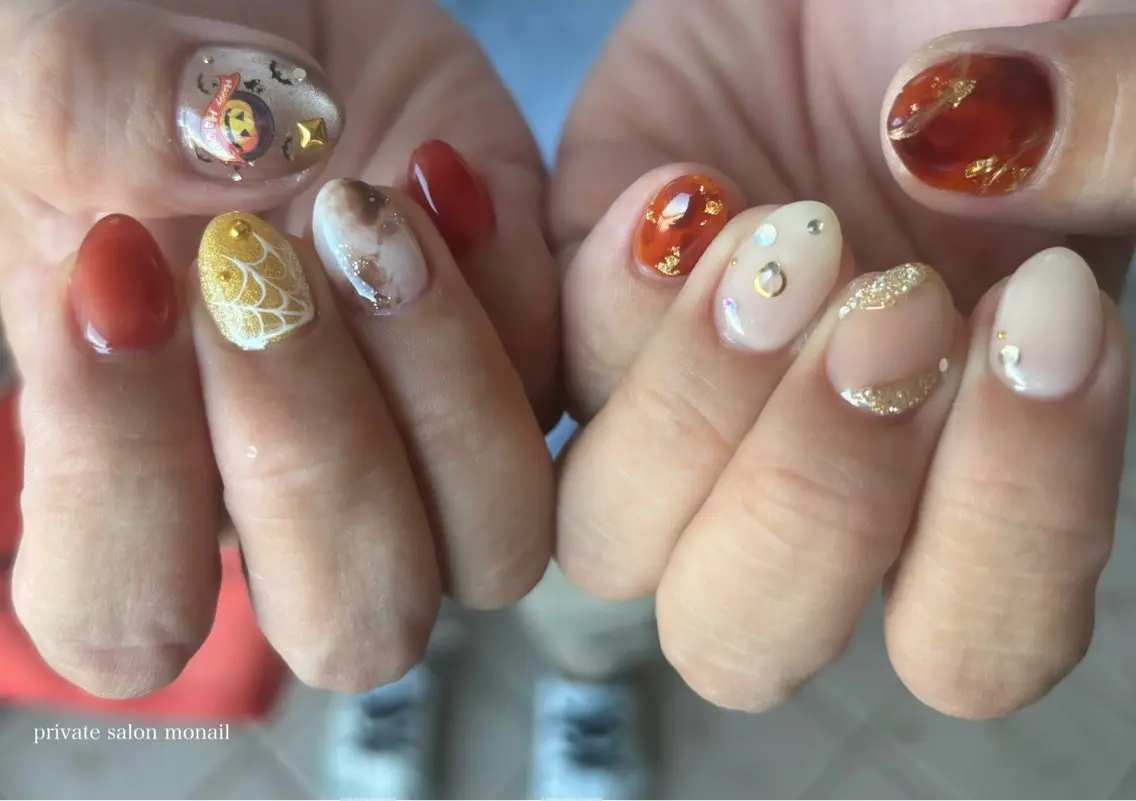 ネイル ハンドネイル nail salon monailのネイルデザイン