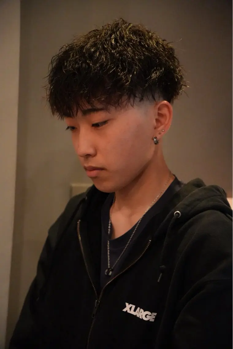 パーマ 征矢 快誠のヘアスタイル