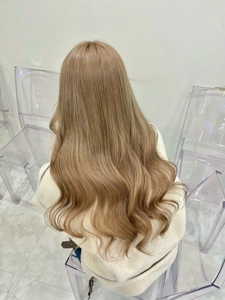 カラー ️🩷ハイトーン特化 RYUGA️🩵のヘアスタイル