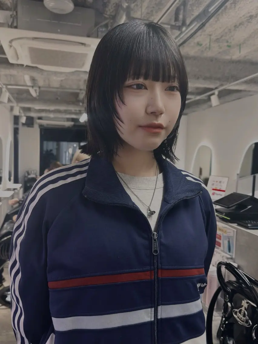 ショート カット ヘアカラー トリートメント 新宿/髪質改善/ レイヤー/サカキのヘアスタイル