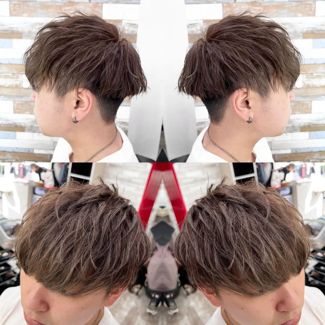 🚹メンズ限定🚹"PEPPU"カット&futureカラー✨(ケアトリートメント付)の写真