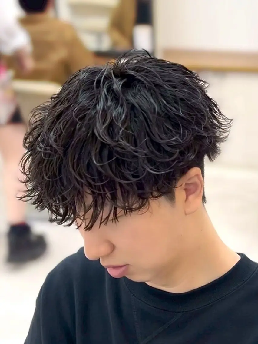パーマ メンズ 千葉 ホシトのヘアスタイル