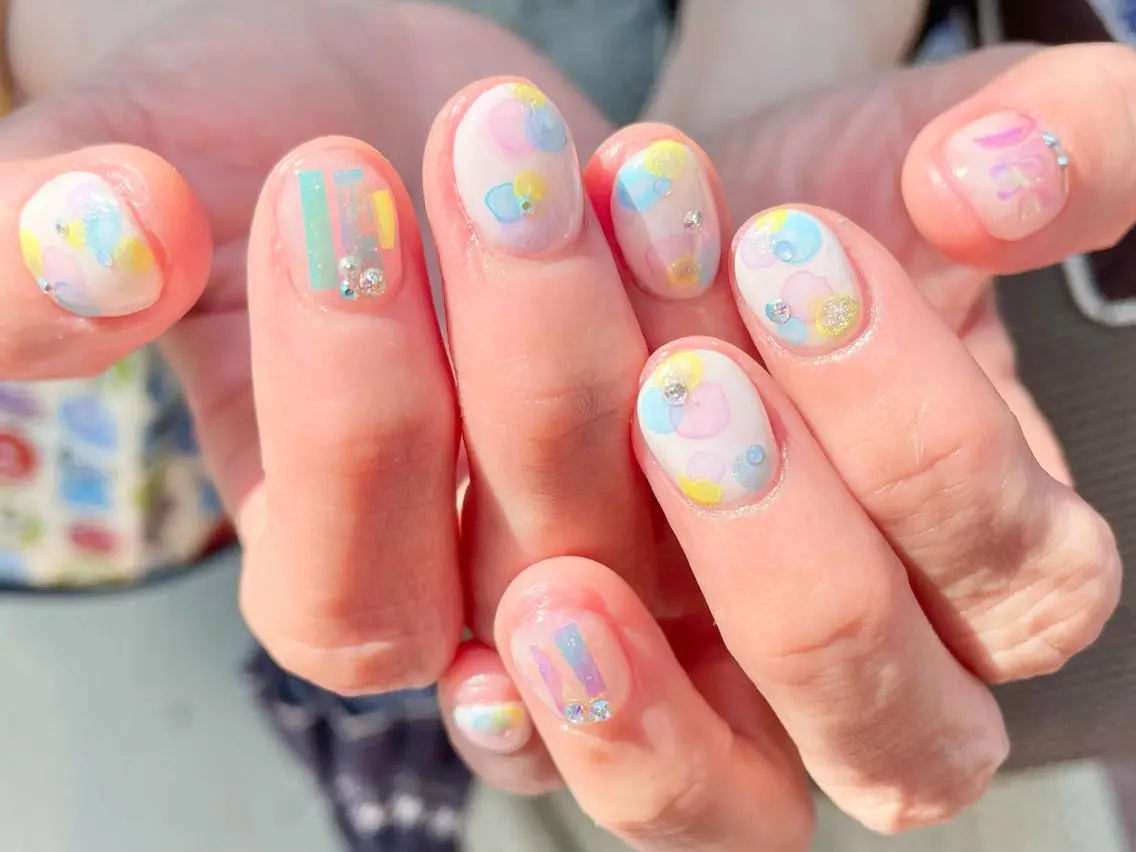 ネイル ハンドネイル Ash関内ネイリスト 荒木のネイルデザイン