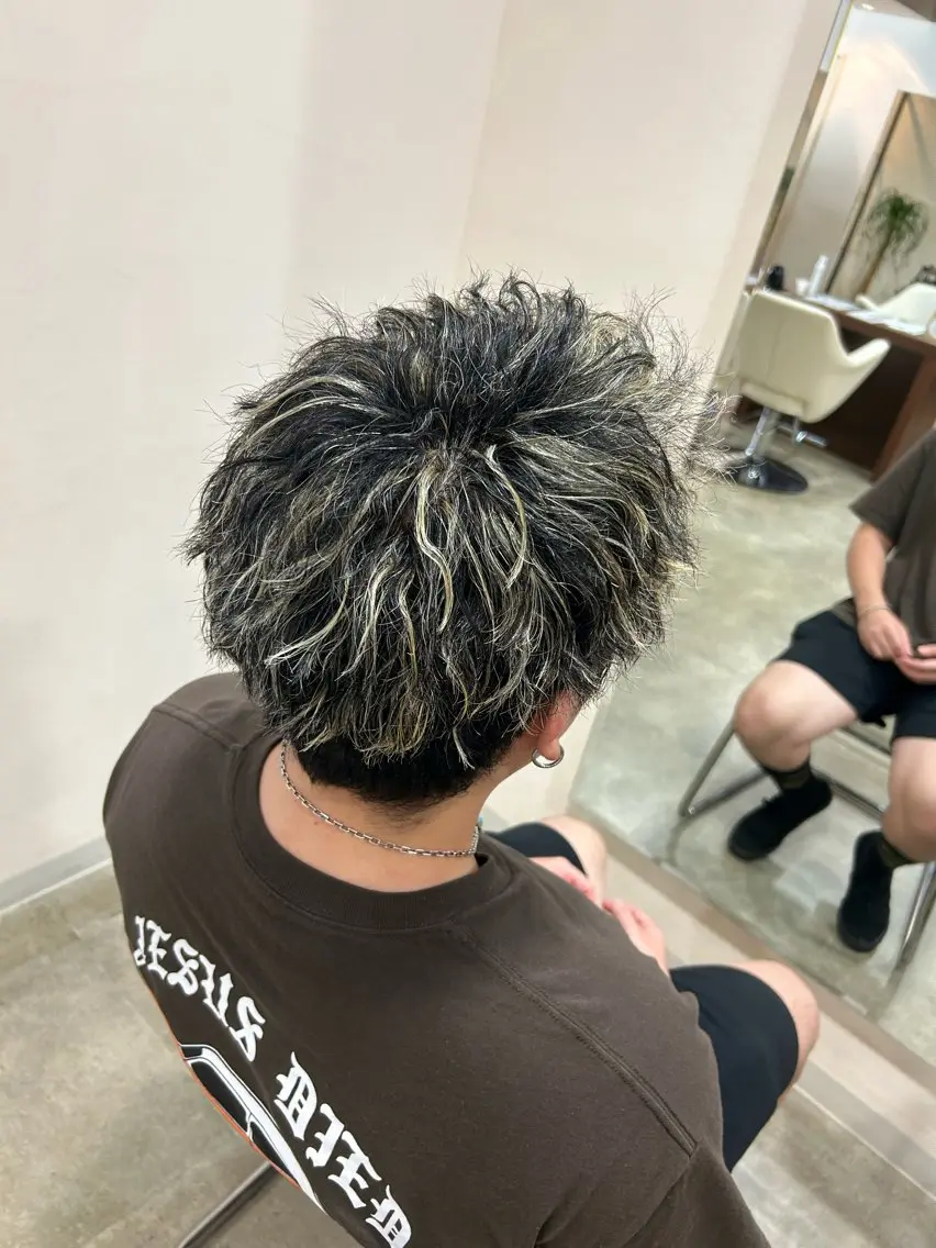 カラー メンズ ヘアカラー yunosuke/艶 カラーw-salonのヘアスタイル