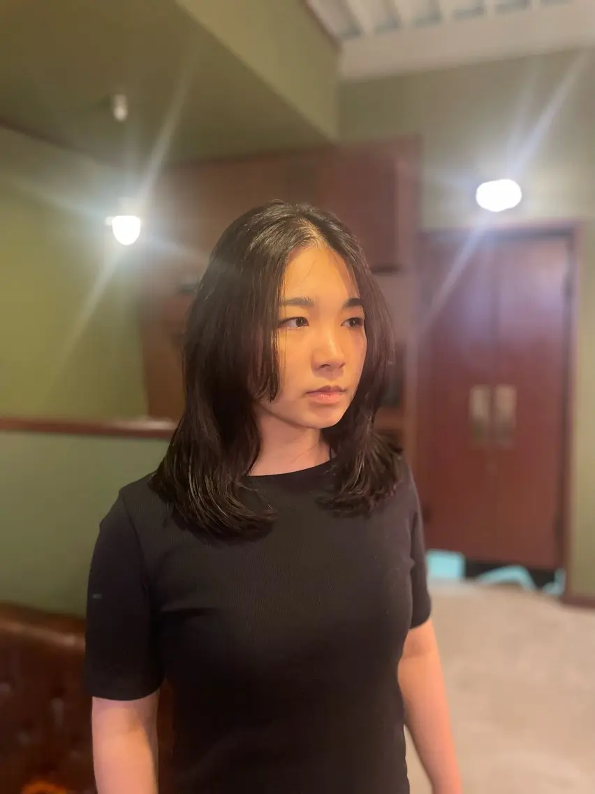 ミディアム カラー カット ヘアカラー トリートメント PATH-hair. storeのヘアスタイル