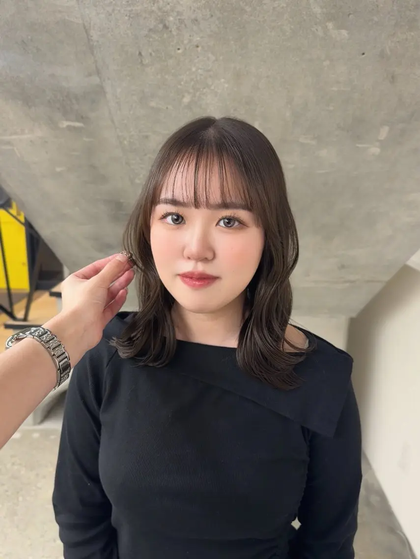 カラー ヘアカラー 小野寺 彩圭のヘアスタイル