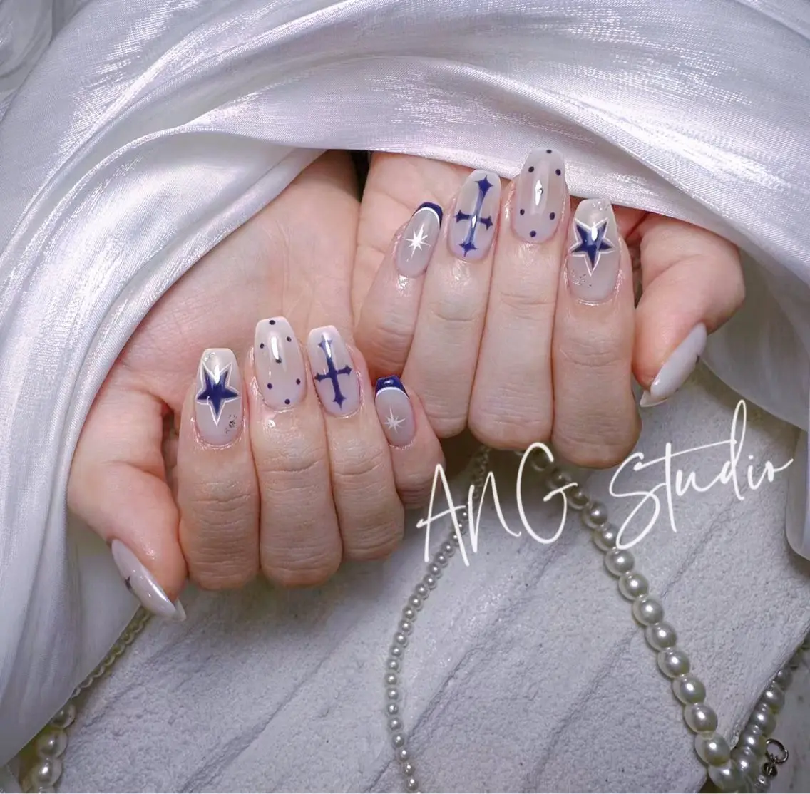 ネイル ハンドネイル ハンドケア ANG Studioのネイルデザイン