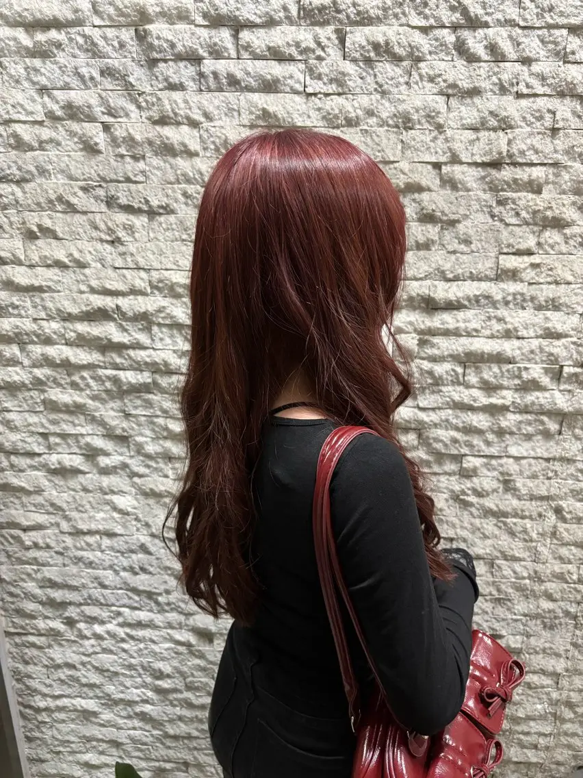カラー ヘアカラー 大西 凪海のヘアスタイル