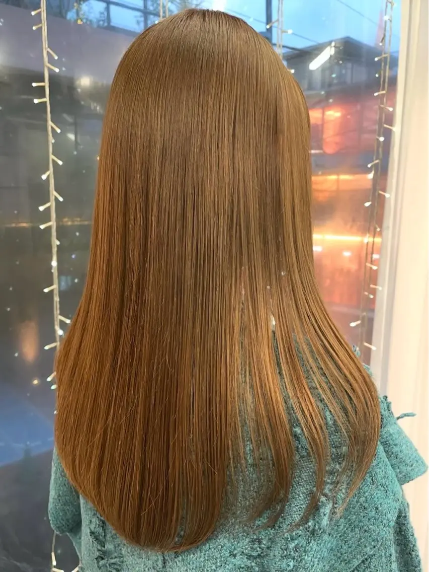 ♡⃛ 2･3回目限定 ♡⃛ ⌇🩵ブリーチ無しダブルカラー🩵⌇ブリーチ無しダブルカラー + トリートメントの写真