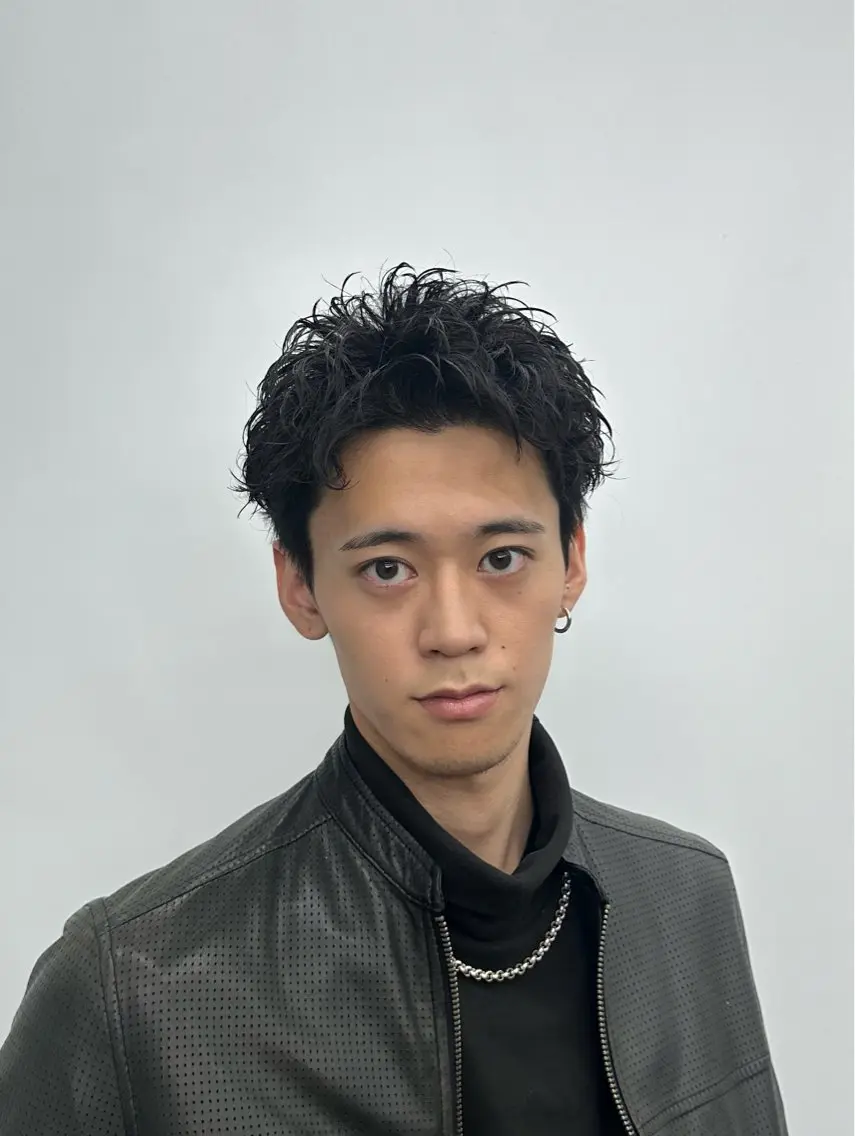 ショート パーマ メンズ メンズパーマ ショートヘア カット パーマ カット🔥パーマ特化 fifthりょう🔥のヘアスタイル