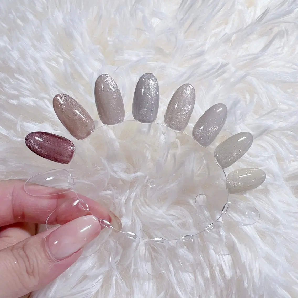 ネイル ジェルネイル 韓国ネイル マグネットネイル ニュアンスネイル パラジェル nail salon Rewardのネイルデザイン