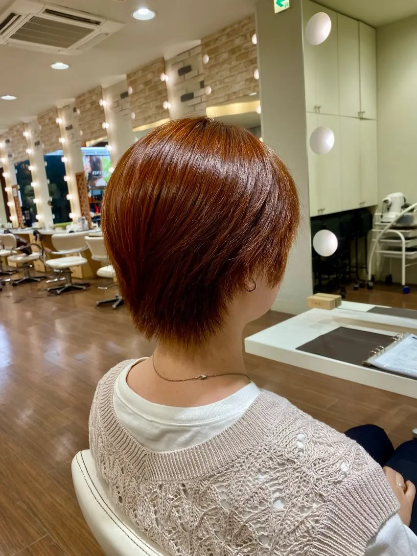 ショート 島田 花梨のヘアスタイル