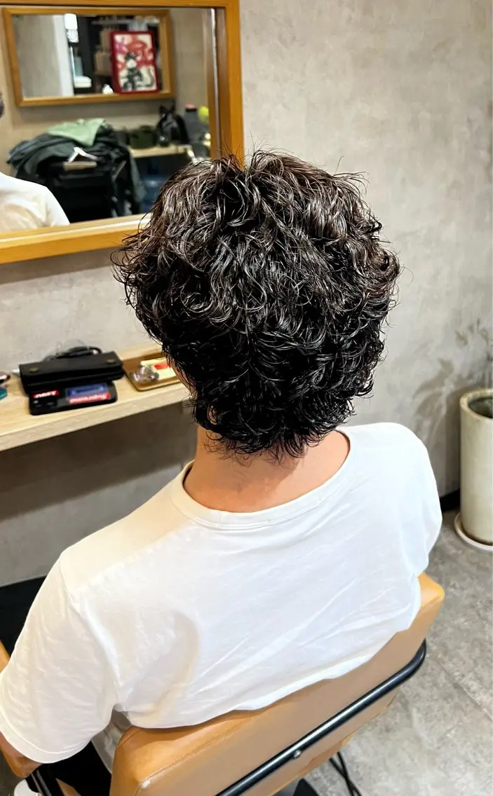 カット+パーマ+トリートメントの写真