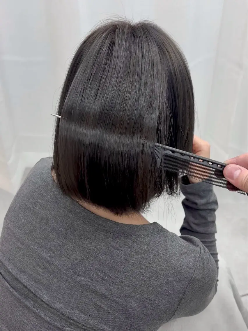 カラー ヘアカラー トリートメント すずね ／大阪梅田のヘアスタイル