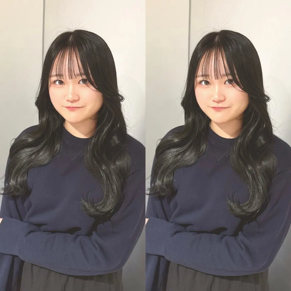 セミロング カラー Minami. 🩵 再現性特化ヘアのヘアスタイル