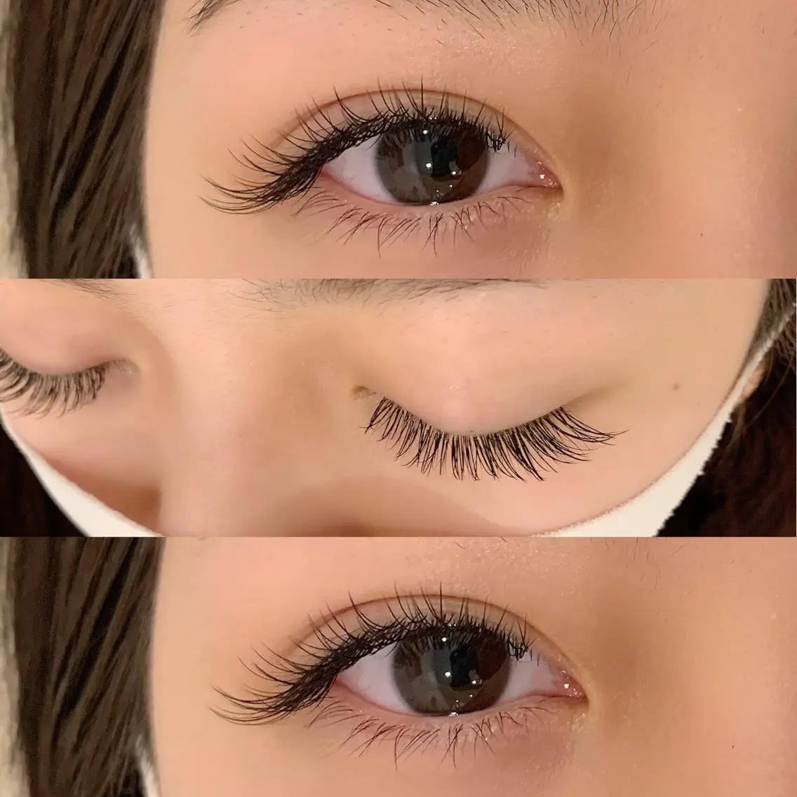 マツエク・マツパ フラットラッシュ 目尻長め マツエク cocohair マツエク，パーマ専門のマツエク・マツパデザイン