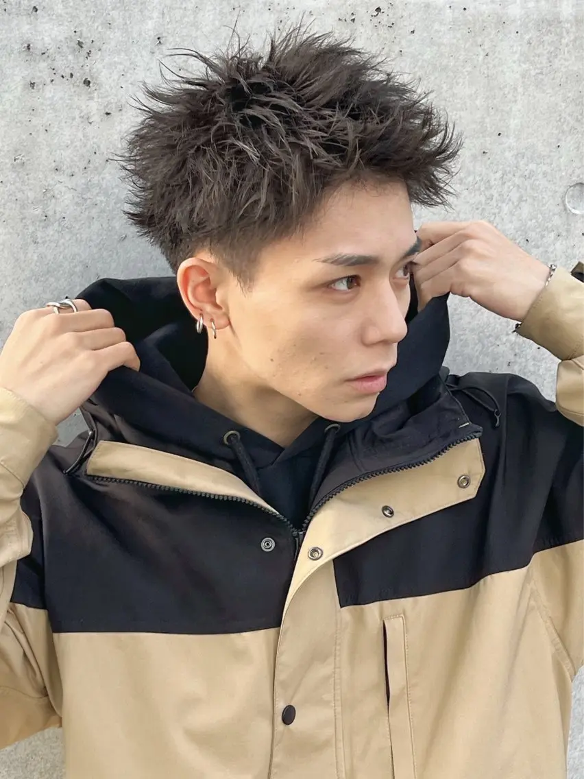 ショート スパイキーショート 浦和メンズ美容師のヘアスタイル