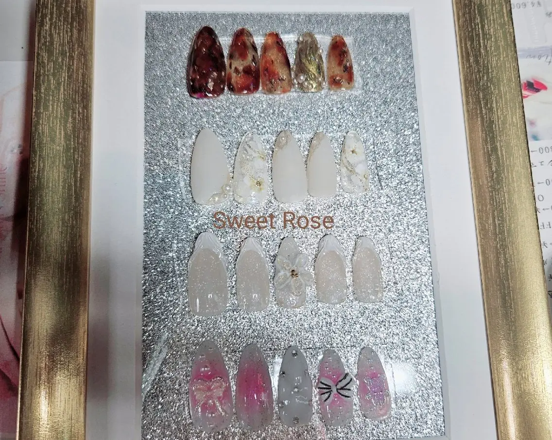 ネイル sweet roseのネイルデザイン