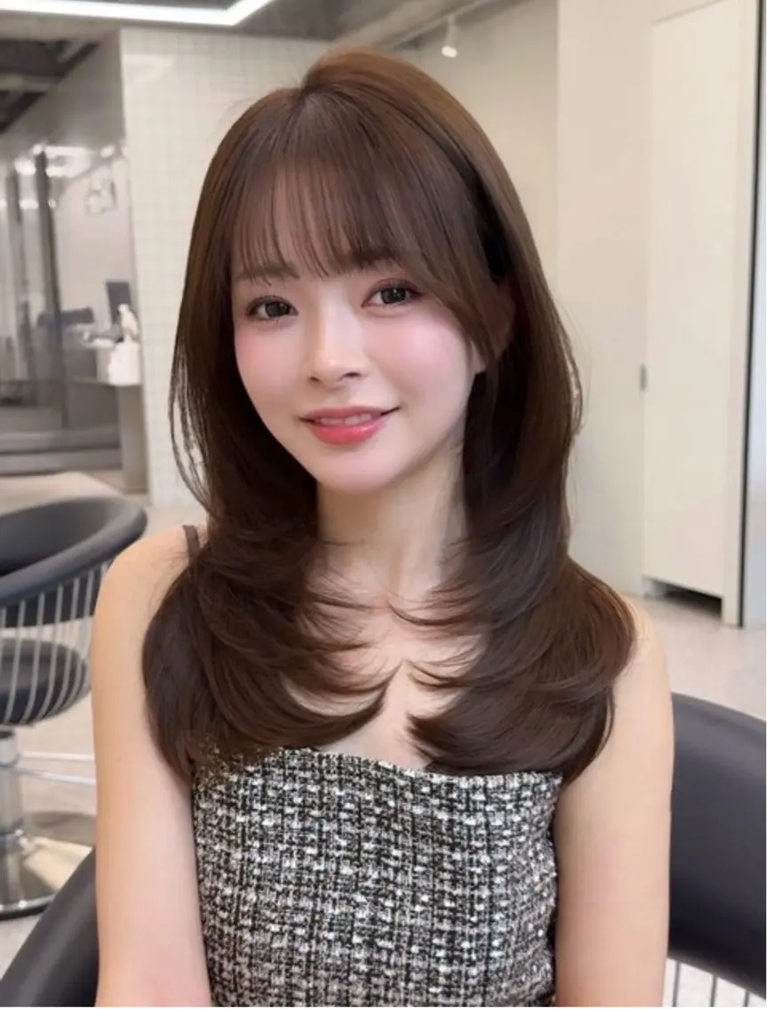 韓国風レイヤーカット🎀の写真