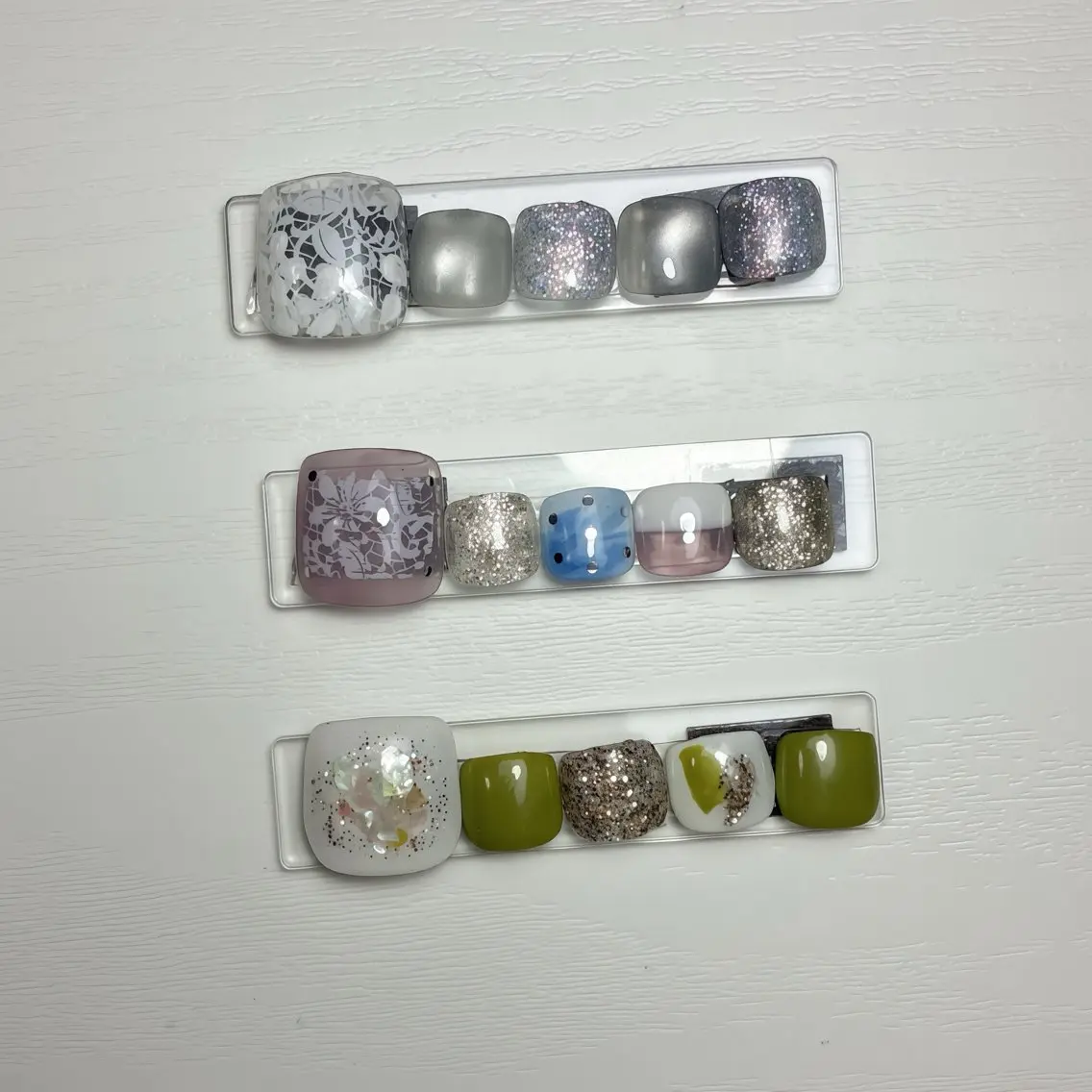 ネイル フットネイル 氷ネイル・うるうるネイル マグネットネイル ニュアンスネイル シンプルネイル フットネイル nail salon anoneのネイルデザイン