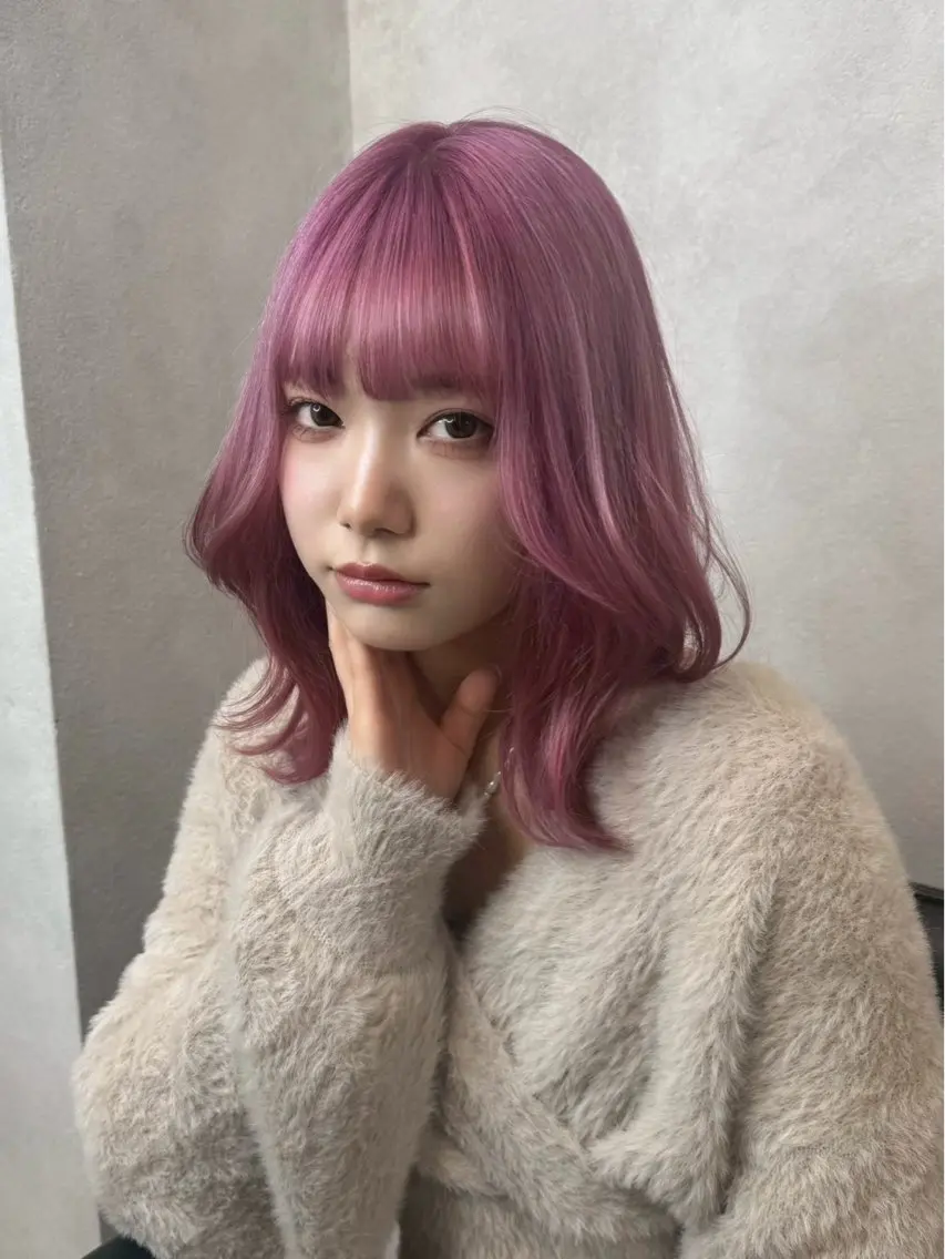 ミディアム カット ナツキ💫 カットモデル募集中のヘアスタイル