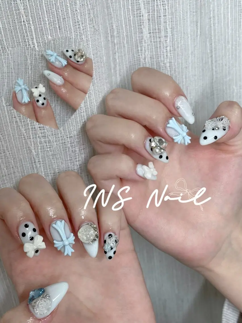 ネイル ハンドネイル ins nailのネイルデザイン