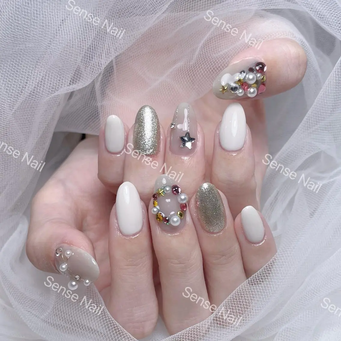 ネイル ハンドネイル 🎀Sense Nail新宿店🎀のネイルデザイン