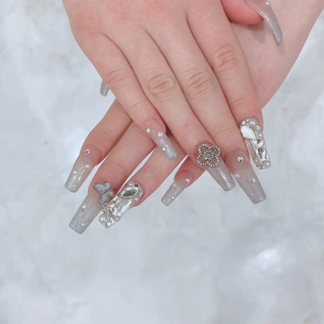 ネイル ロングネイル ハンドネイル SOL NAILのネイルデザイン
