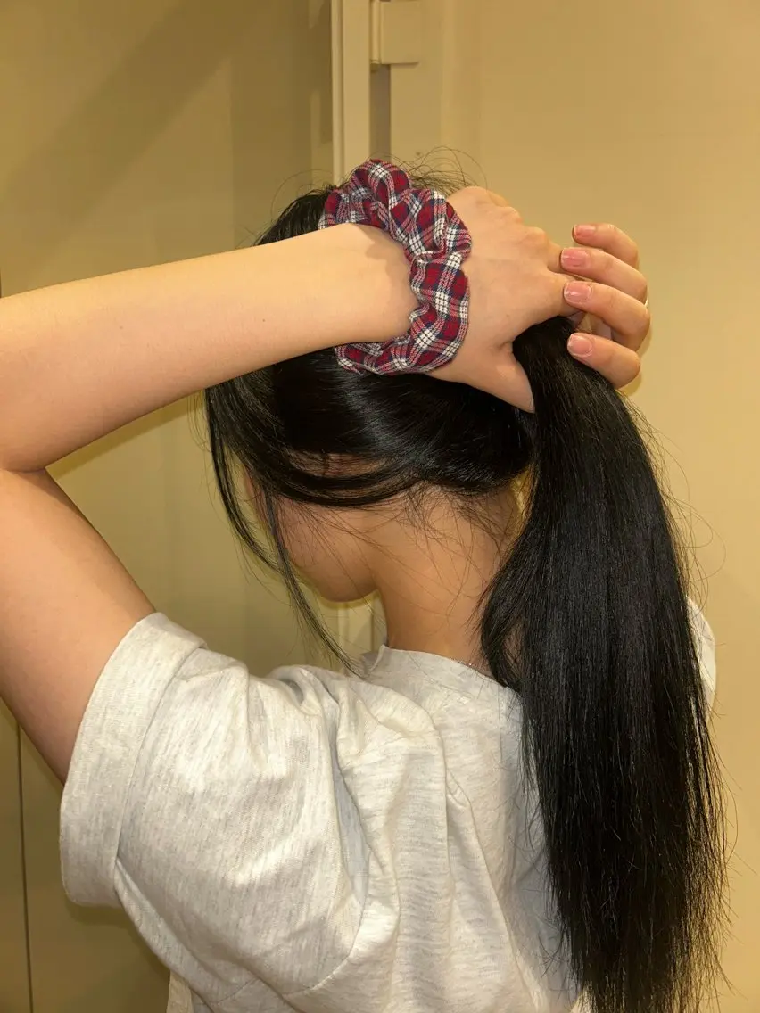ロング カット ヘアカラー SHINDO MIYUのヘアスタイル