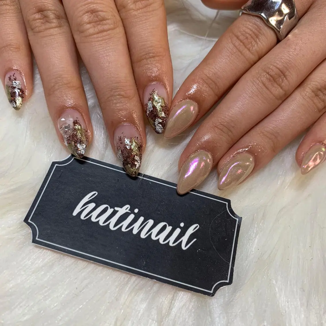 ネイル スカルプネイル 〜hatinail 〜のネイルデザイン