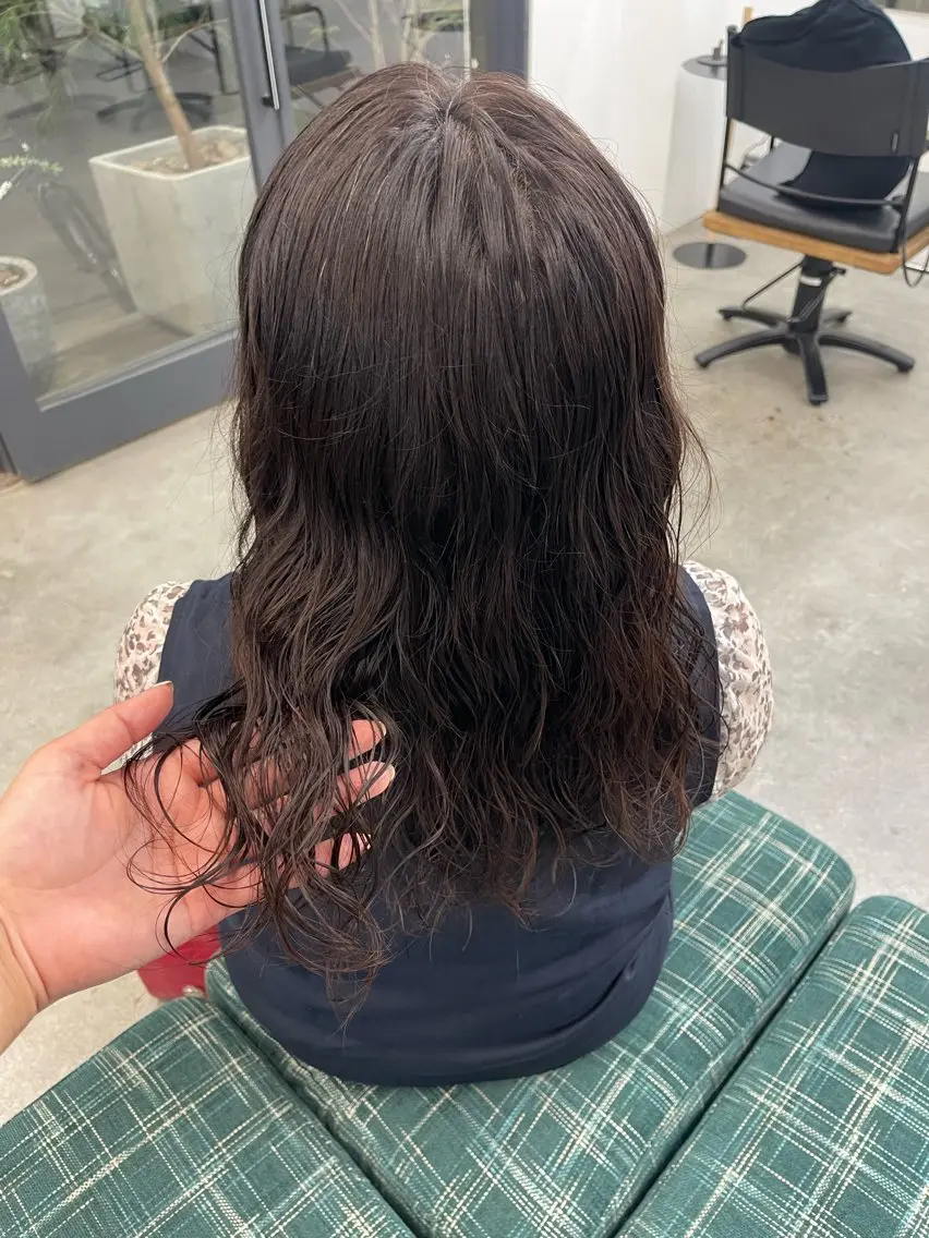 セミロング パーマ 激安イージードリル 🔥平口はのんのヘアスタイル