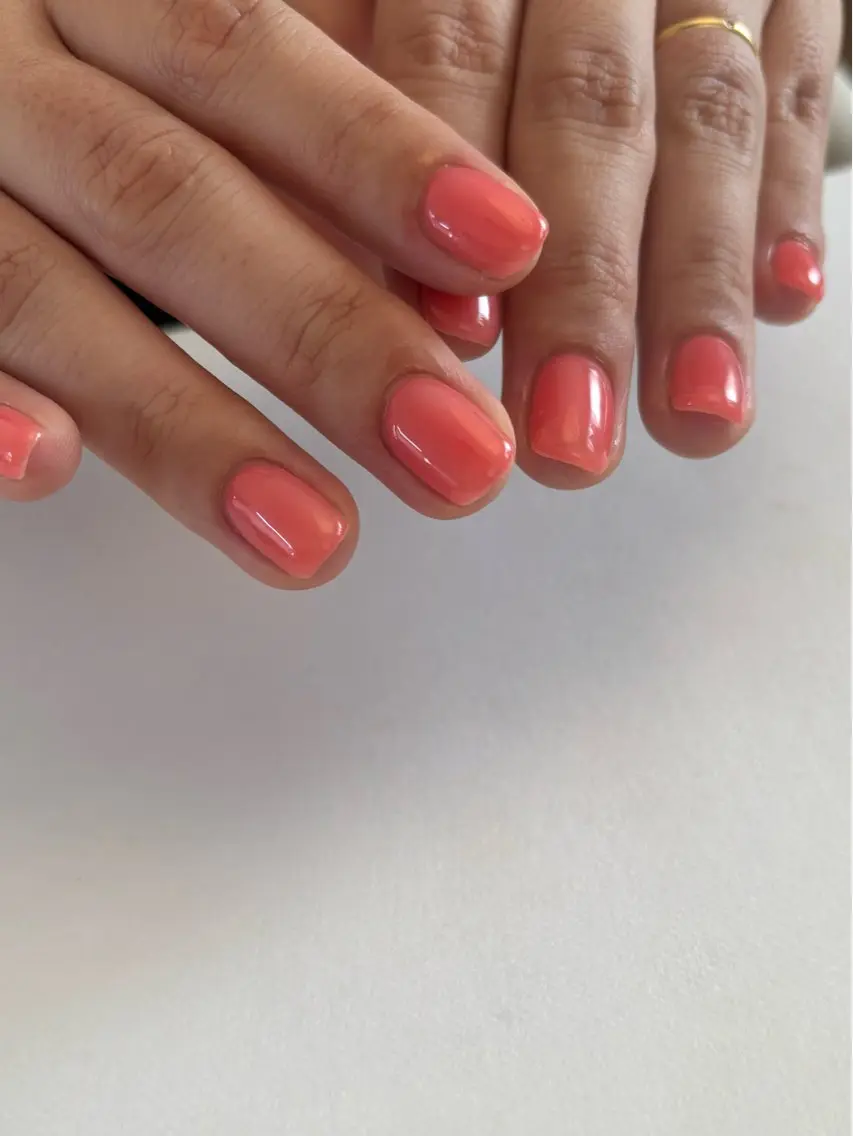 ネイル ワンカラーネイル ハンドネイル is..nail 🌷sonokoのネイルデザイン