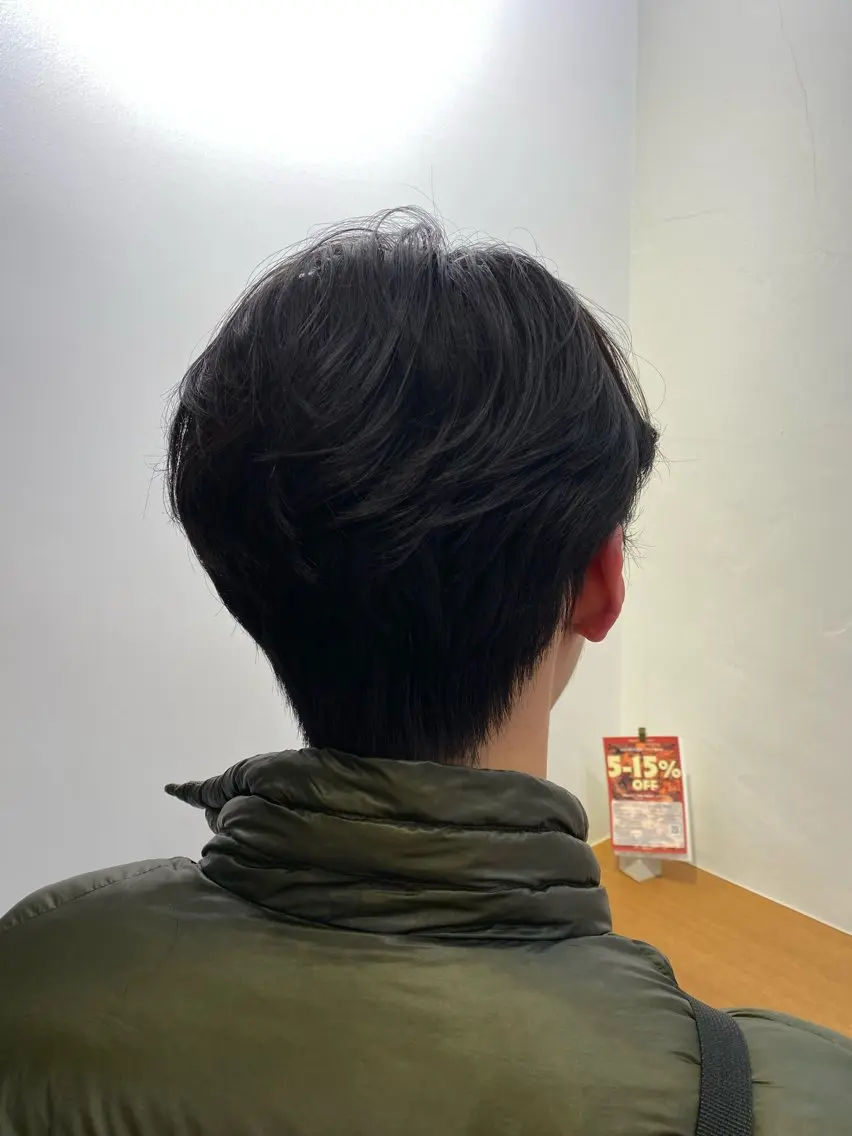 ショート パーマ メンズ メンズパーマ カット パーマ ナルカワ アユミのヘアスタイル