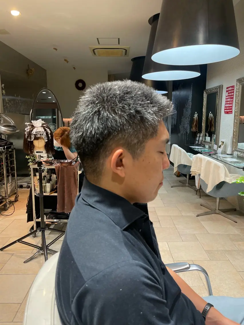 メンズ カット 青木 あおいのヘアスタイル