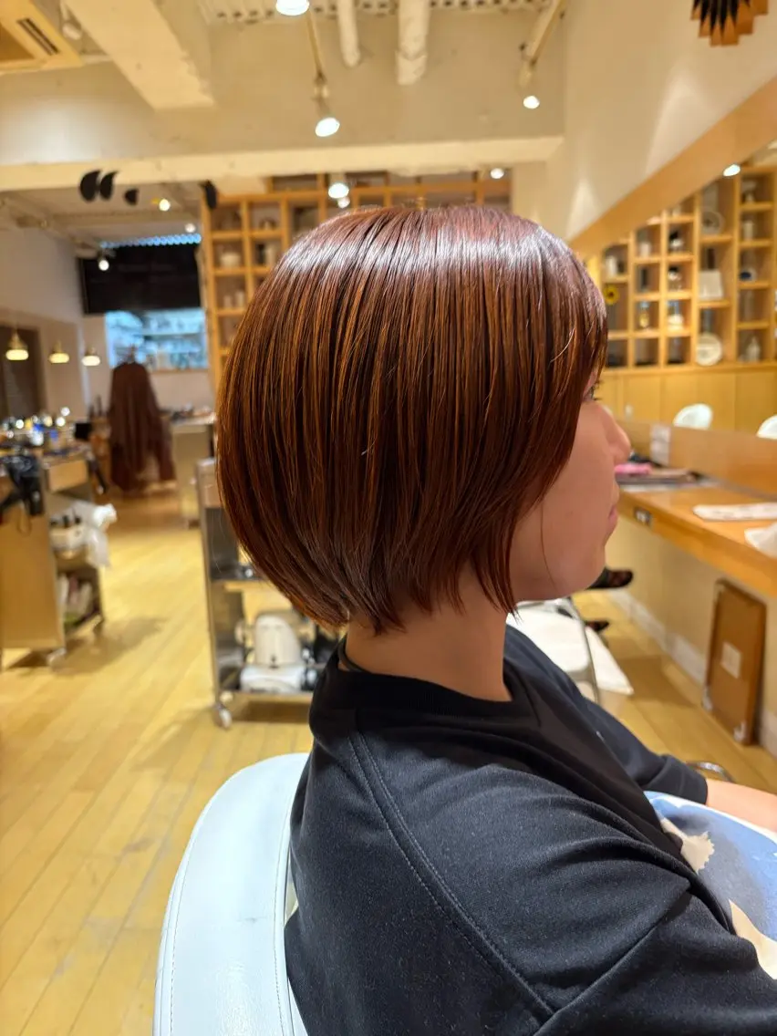 ショート カラー 川越/organic 根本アユミのヘアスタイル