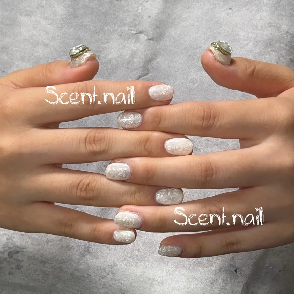 ネイル ハンドネイル Scent.nail セントネイルのネイルデザイン