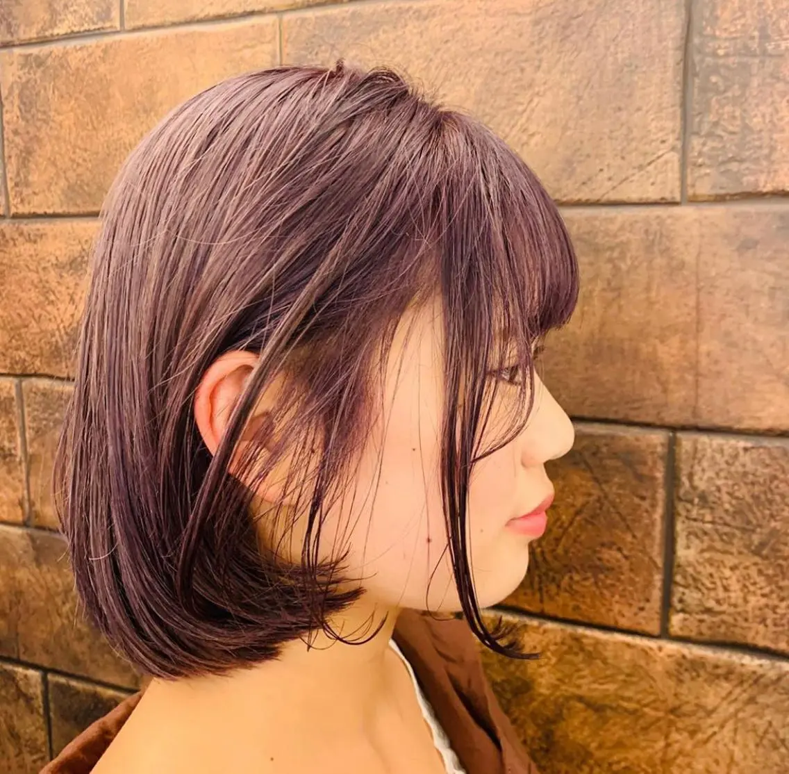 ショート カラー ダブルカラー appiis 柳田葵　横浜のヘアスタイル
