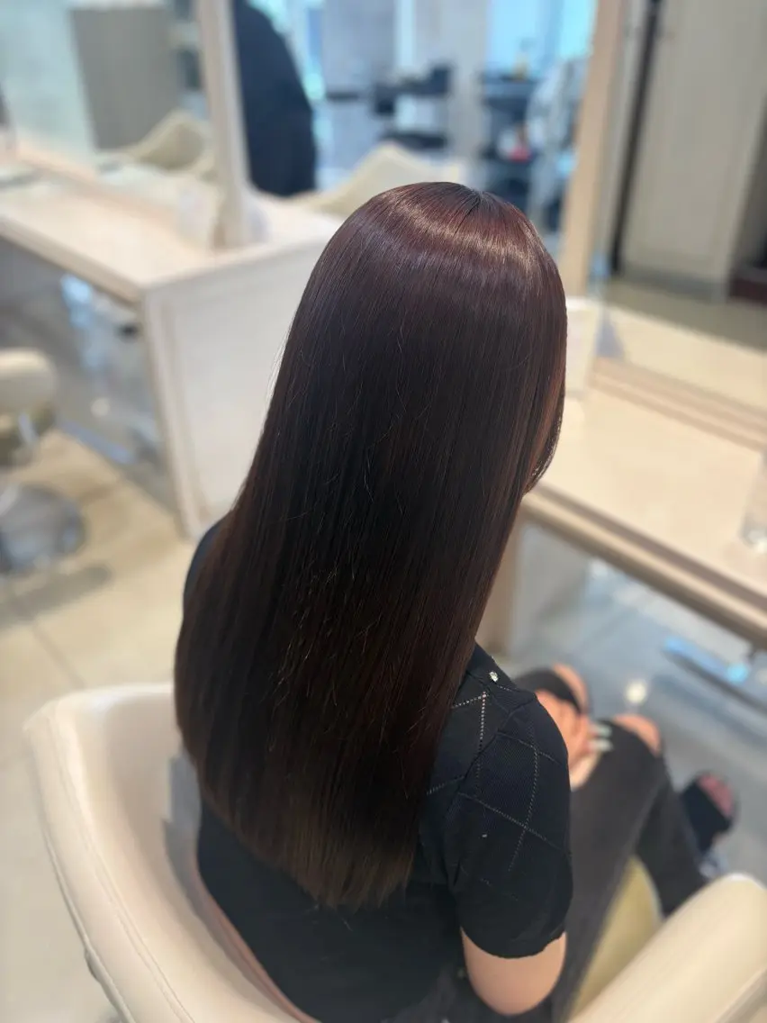 カラー 透明感カラー イルミナカラー ラベンダーカラー ピンクカラー ピンクラベンダー ヘアカラー 🫧美髪カラー特化 🐈⬛中溝有紗🎀のヘアスタイル