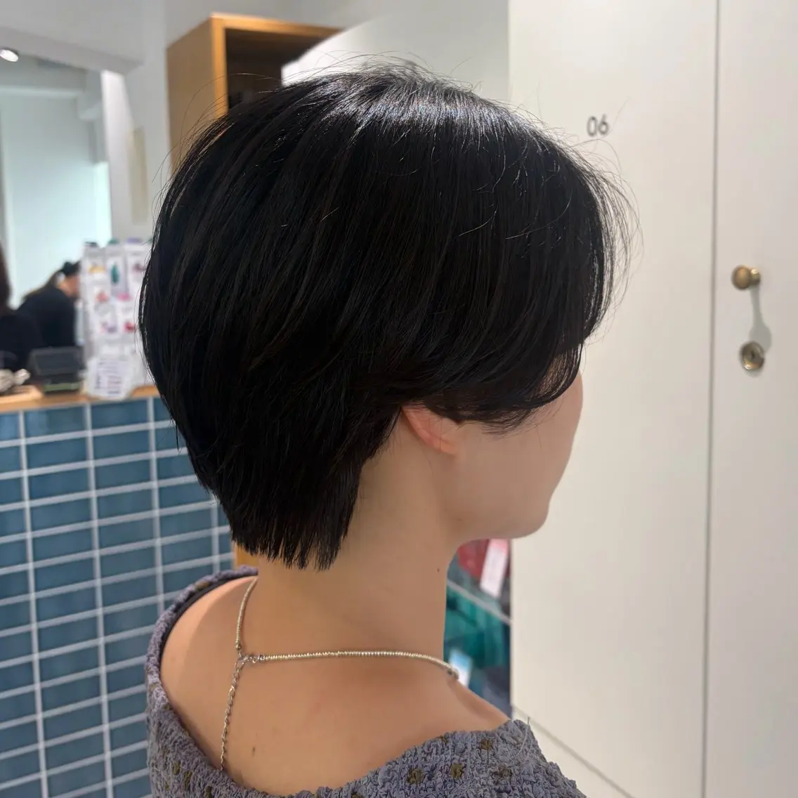 ショート カット ヘッドスパ 暖色カラー/レイヤー スタイル みはる🌙のヘアスタイル