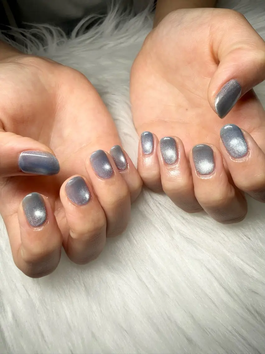 ネイル マグネットネイル ハンドネイル NailSalonS moekoのネイルデザイン