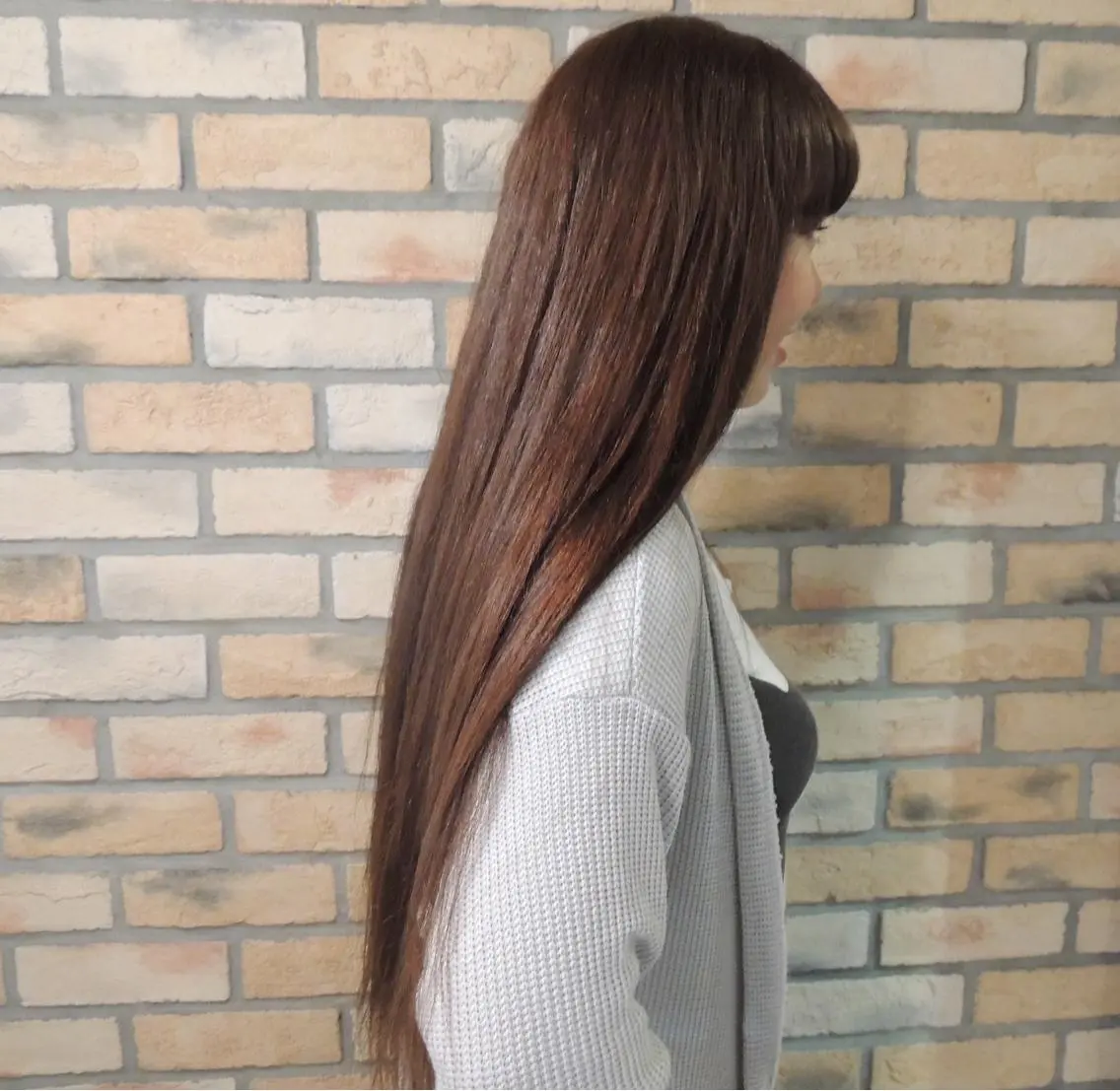 ロング カラー アッシュ 烏山 達也のヘアスタイル