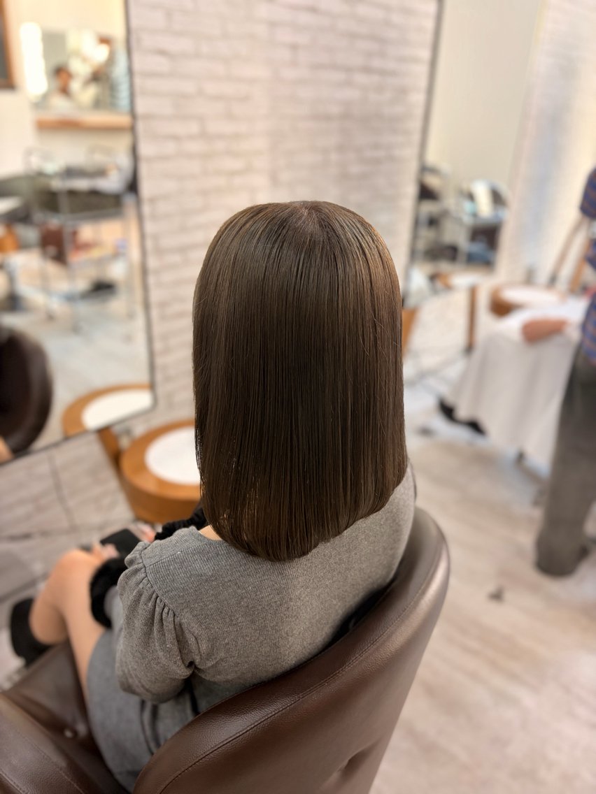 ミディアム カラー ❤️Mimi/non ワンカラー❤️のヘアスタイル