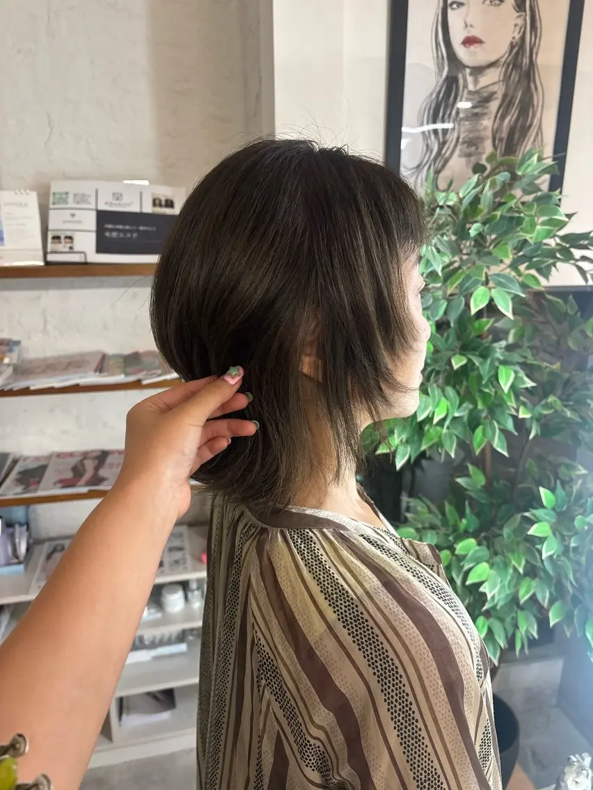 カット ヘアカラー よこやま かりん🎵のヘアスタイル