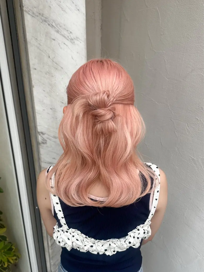 カチモリヘア限定メニューの写真