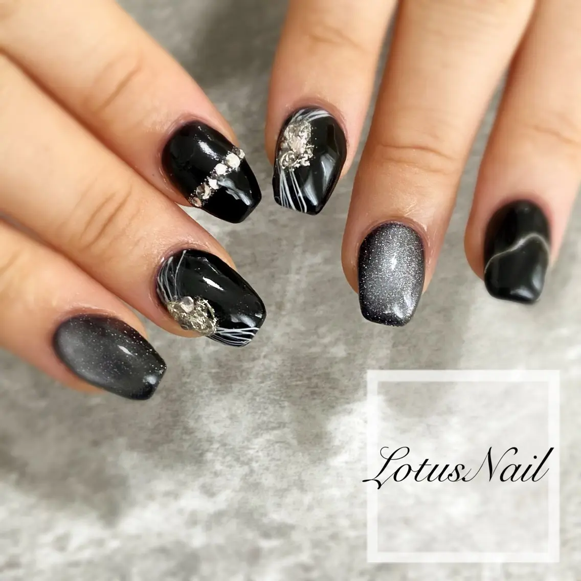 ネイル 成人式 Lotus Nailのネイルデザイン