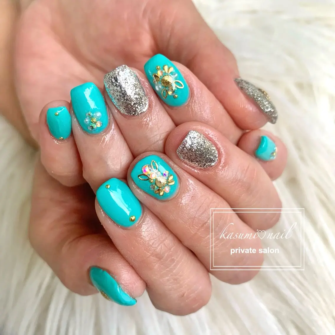 ネイル 大理石ネイル(マーブル) ニュアンスネイル KASUMI♡ Nailのネイルデザイン