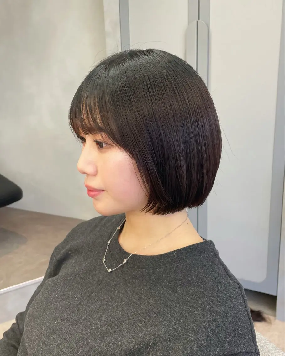 ショート ショートボブ ボブ ショートヘア 澤 佑華 🎀 透明感カラーのヘアスタイル